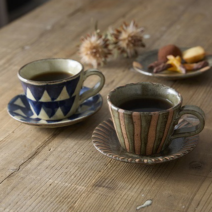 路山窯　組碗皿 カップ＆ソーサー