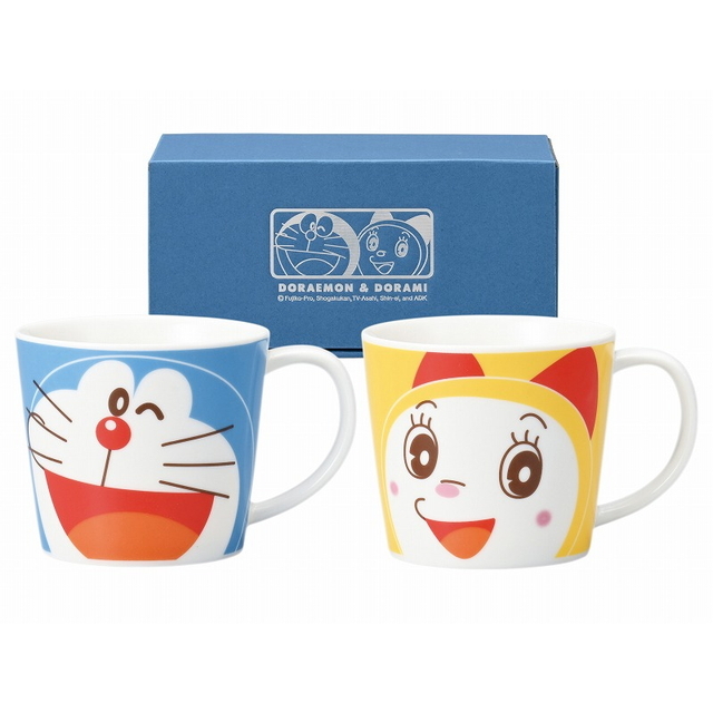 ドラえもん ドラミちゃん フェイスペアマグセット