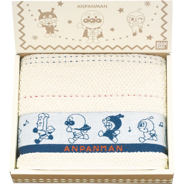 アンパンマン　ラインギフト　フェイスタオル AP25121