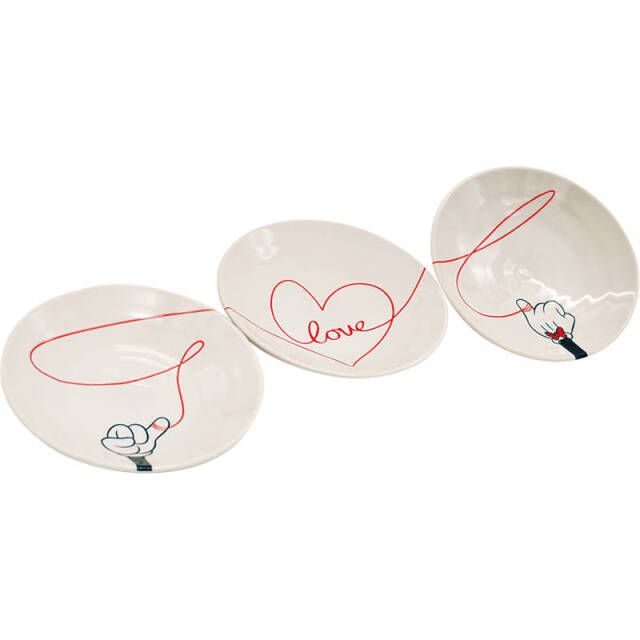 ディズニー ラブイズ 中皿セット 3307-01