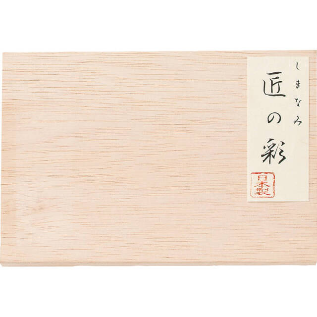 今治 しまなみ匠の彩 フェイスタオル1P（国産木箱入） IMK-135BE ベージュ