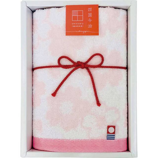 今治タオル 華音 ウォッシュ1P挨拶ギフト GI052900 桜