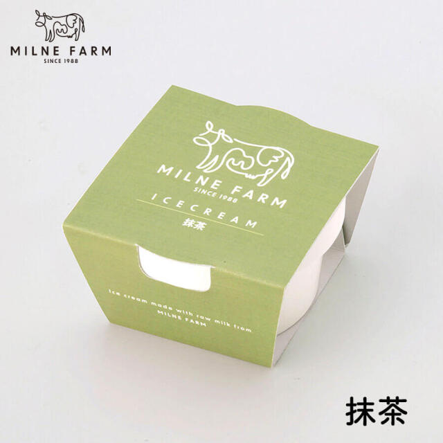 "アイスクリーム 90ml 6種類 6個セット （ミルク・バニラ・抹茶・チョコレート ・ストロベリー・ラムレーズン）"