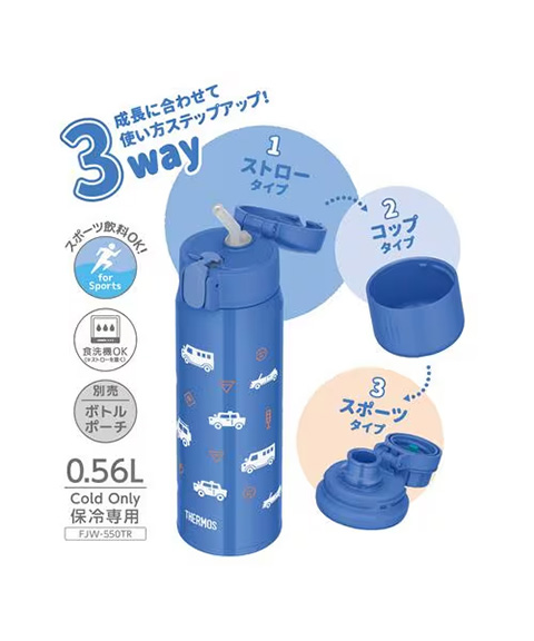 真空断熱3WAYボトル
