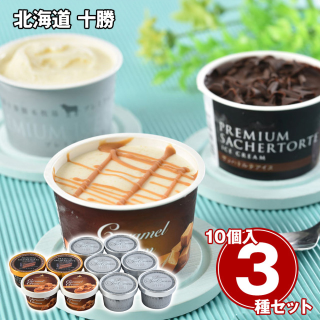 北海道 十勝プレミアムアイス3種セット