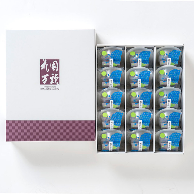【お中元】東京・新宿 「花園万頭」 葛まんじゅう15個入 / 常温 送料無料