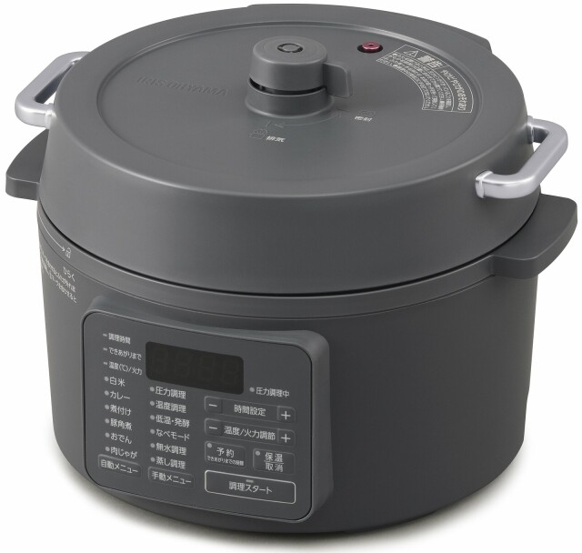 【アイリスオーヤマ 時短家電 電気圧力鍋】 電気圧力鍋 3L