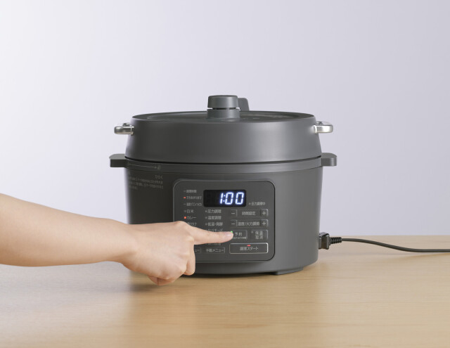 【アイリスオーヤマ 時短家電 電気圧力鍋】 電気圧力鍋 3L