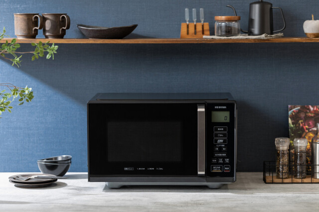 【アイリスオーヤマ】電子レンジ 22L IMB-F2202-B