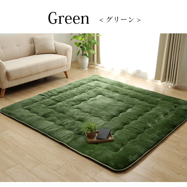ラグ 極厚 冬用カーペット 撥水6層フラン