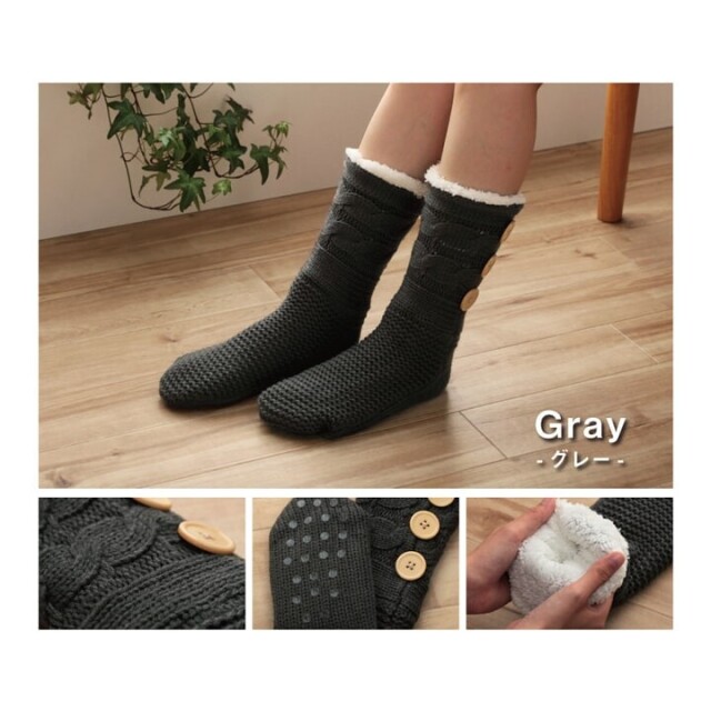 ソックス ルームソックス あったか SOX-206