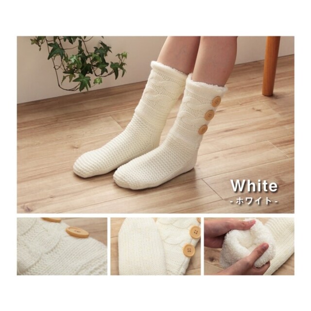 ソックス ルームソックス あったか SOX-206