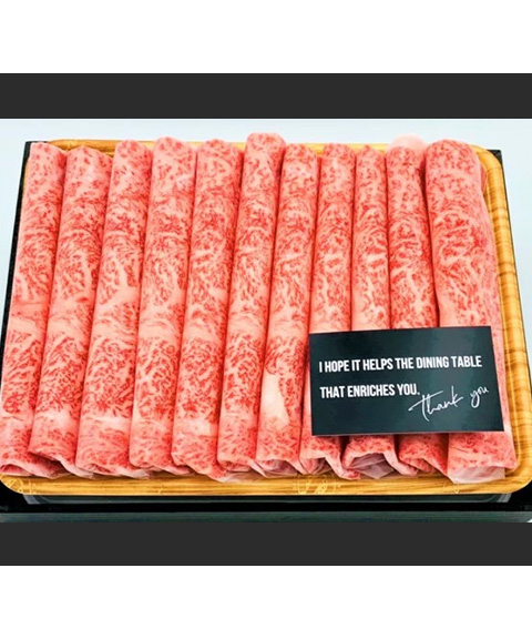 サーロインしゃぶしゃぶ