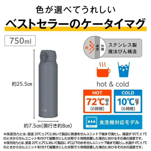真空断熱ケータイマグ JNL-S751