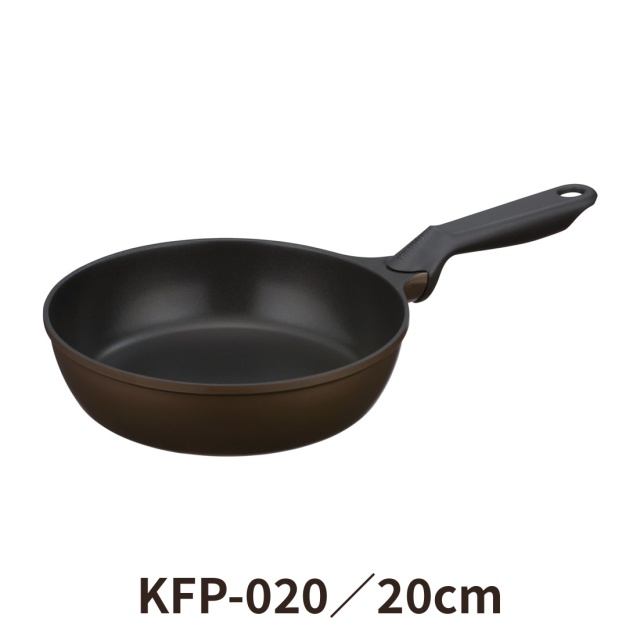 【送料無料】【サーモス】デュラブルプレミアムシリーズフライパン 20cm 24cm 26cm 28cm KFP-020 KFP-024 KFP-026 KFP-028 ブラウンゴールド(BWG) 深型 IH・ガス火対応 軽量 耐摩耗性デュラブルプレミアムコート