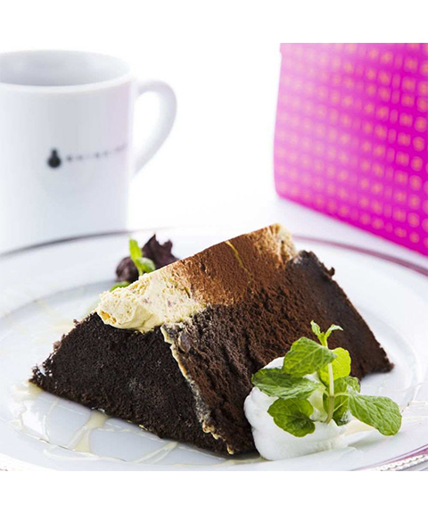 カラフルチョコレートセット シフォンケーキ セット