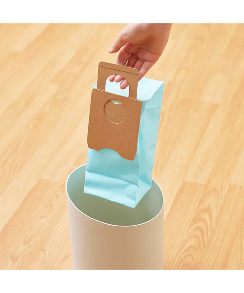 ごみすての少ないクリーナー