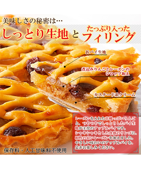 アップルレーズンパイ5号