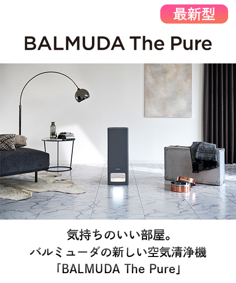 BALMUDA The Pure 空気清浄機 ダークグレー 2022年製 概要 | BALMUDA The Pure | BALMUDA（バルミューダ）公式サイト
