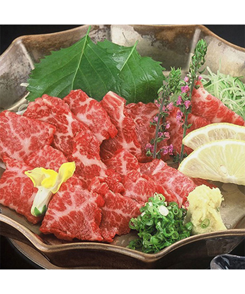 熊本 「千興ファーム」 鮮馬刺し 霜降ローススライス