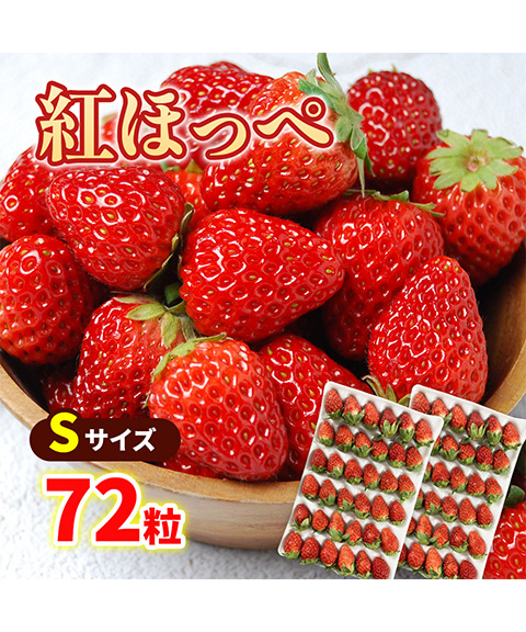 紅ほっぺ Sサイズ(72粒)