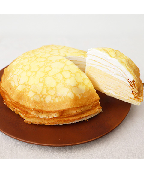 送料無料】(北海道産クリームたっぷり) 牧家(Bocca)のミルクレープ