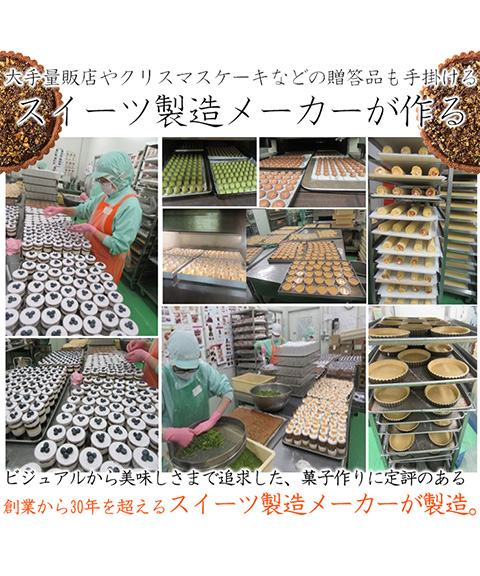 ザクザク食感が楽しめる!!クーベルチュールチョコレート使用のチョコくるみタルト5号