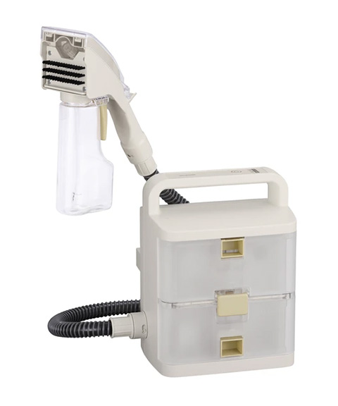 【新品・未使用】アイリスオーヤマ コードレスリンサークリーナー アイボリー​ コードレスリンサークリーナー RNS-B400D アイボリー[専用洗剤付き]