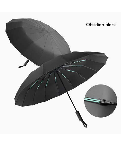 送料無料】【日傘/晴雨両用】《ワンタッチ》16本骨 折りたたみ傘