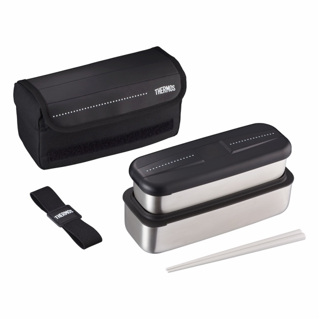 フレッシュランチボックス DSD-1105W ドットブラック(D-BK)