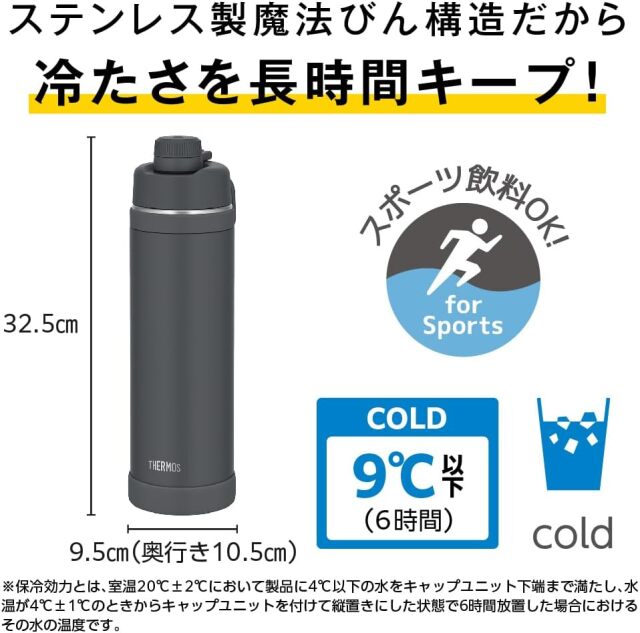真空断熱スポーツボトル FJU-1501