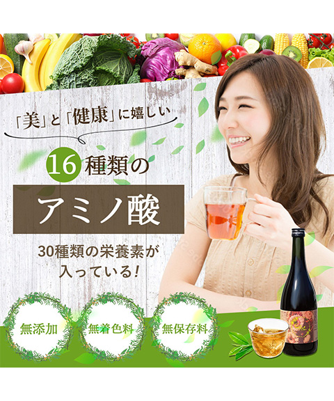 送料無料】【106種類の野菜を使ったGABA入り酵素ドリンク