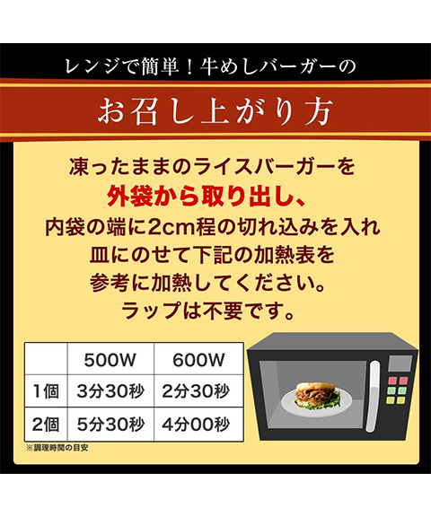 松屋 牛めしバーガーセット（10食入)