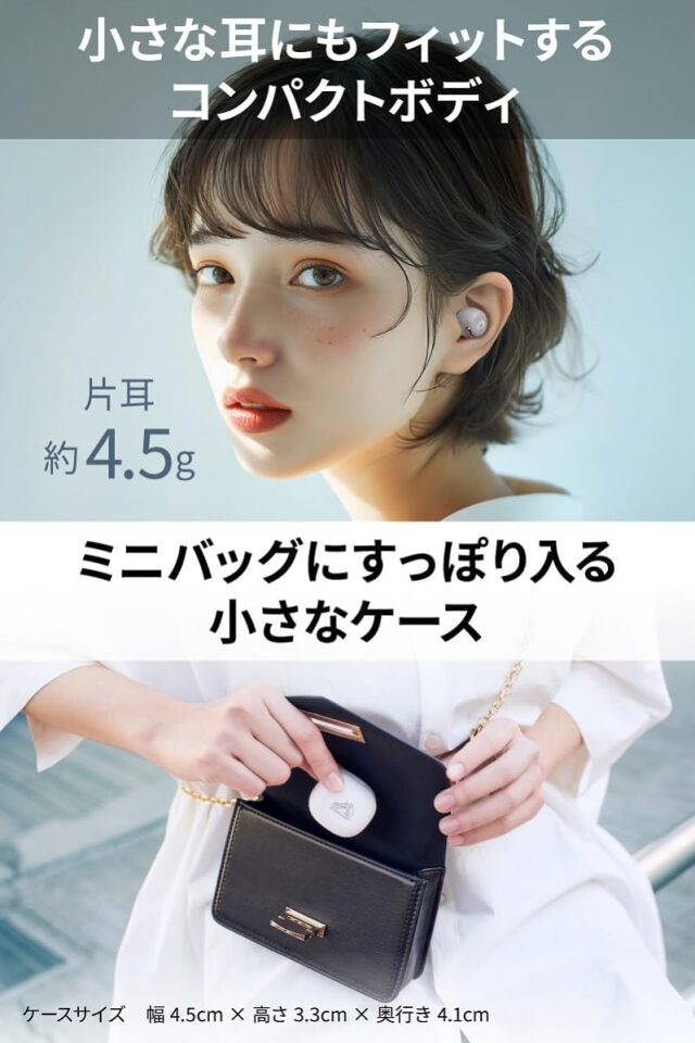 ictor（ビクター） 完全ワイヤレスイヤホン HA-A30T2