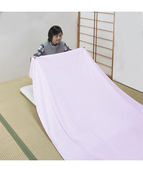 今治産ジャカード織タオルシーツ