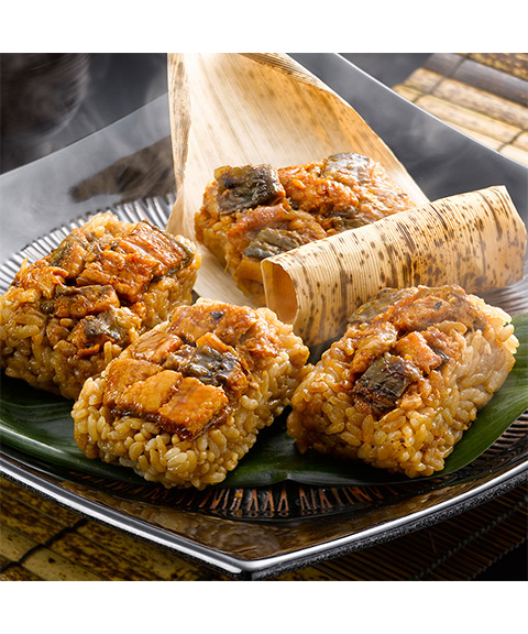 うなぎ割烹 「一愼」 おこわ風うなぎ飯8個