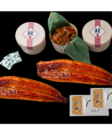 うなぎ問屋の蒲焼き（長焼）・おこわ詰合せ