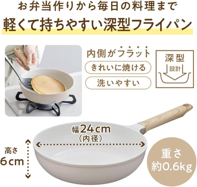 セラプロテクトシリーズ フライパンKFO ／KFO-020･024･026･028