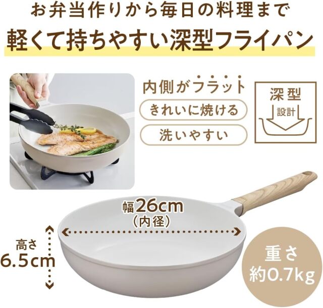 セラプロテクトシリーズ フライパンKFO ／KFO-020･024･026･028