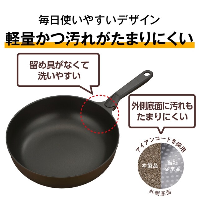 サーモス THERMOS デュラブルプレミアムシリーズ炒め鍋