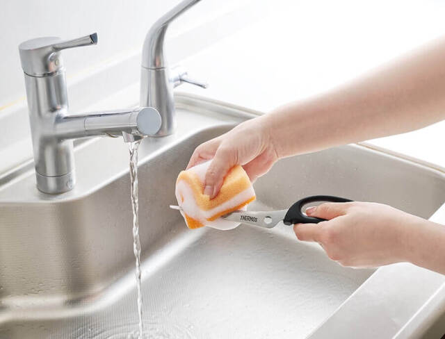 キッチンバサミ ストレート KK-HS001