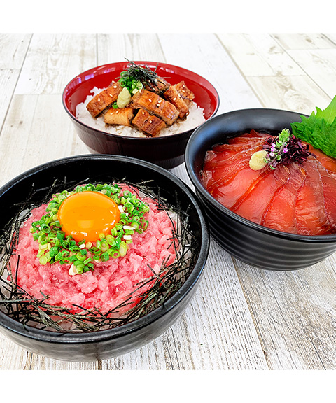 静岡 まぐろ丼と鰻ひつまぶし