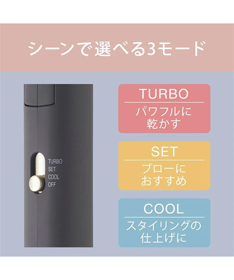 【アイリスオーヤマ　小型生活家電　ドライヤー】　イオンドライヤー