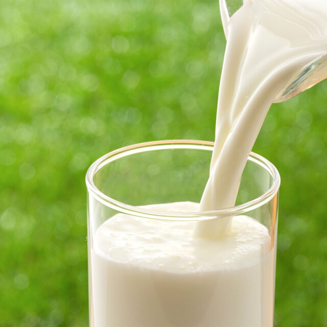 ミルン牧場のクリームライン牛乳