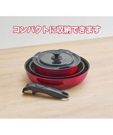 サーモス 取っ手のとれるフライパン５点セット