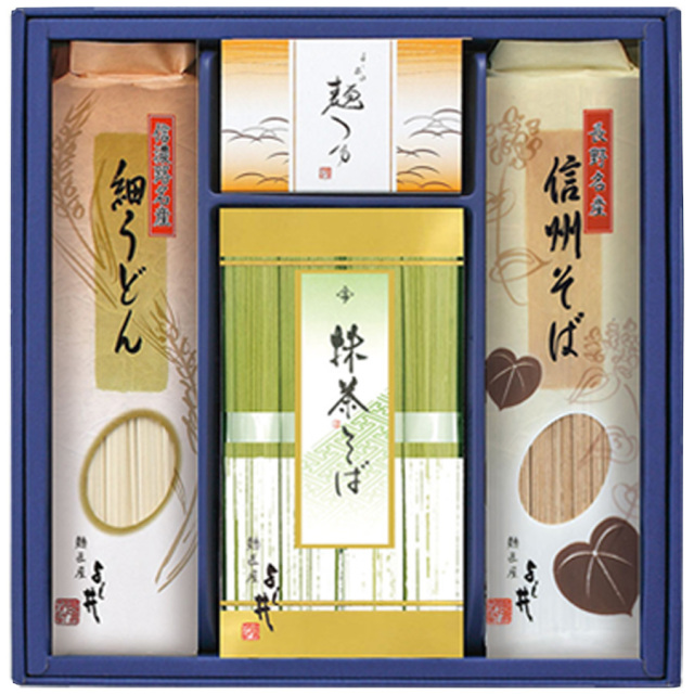 信州そばうどんセット