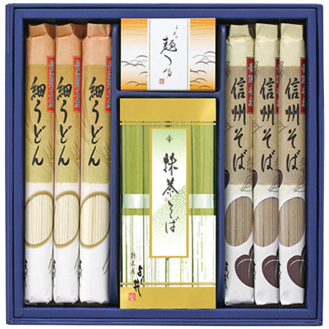 信州そばうどんセット