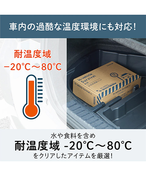 KING JIM 非常用車載セット