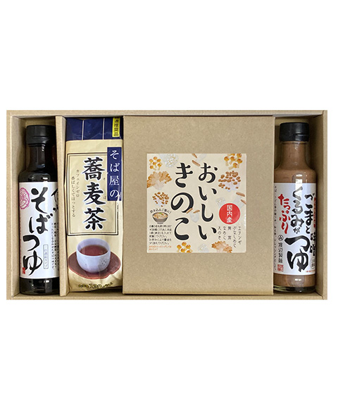 信州そば詰合せ 花静