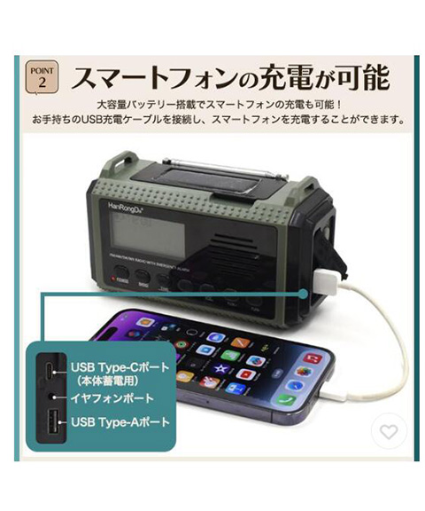 多機能ラジオ